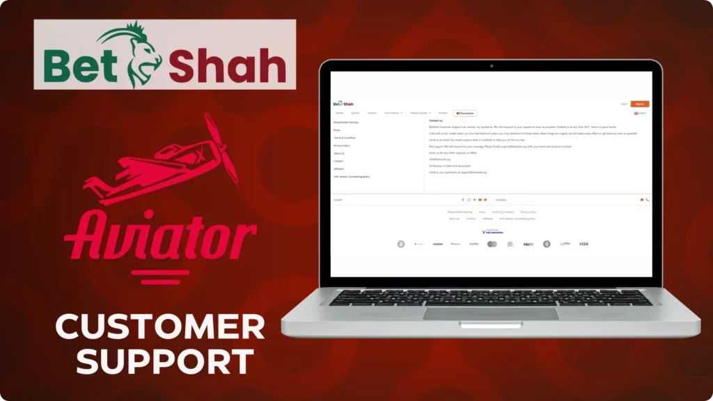 BetShah Aviator Support