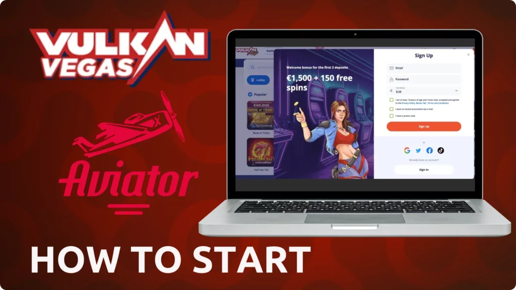 VulkanVegas Aviator Log In