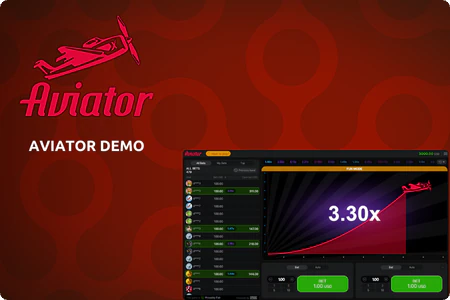 Aviator in demo mode